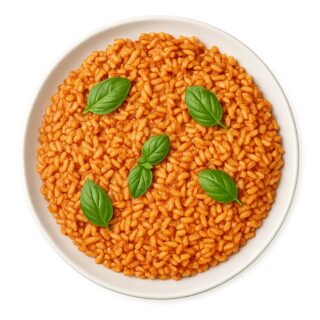 Arroz integral con tomate